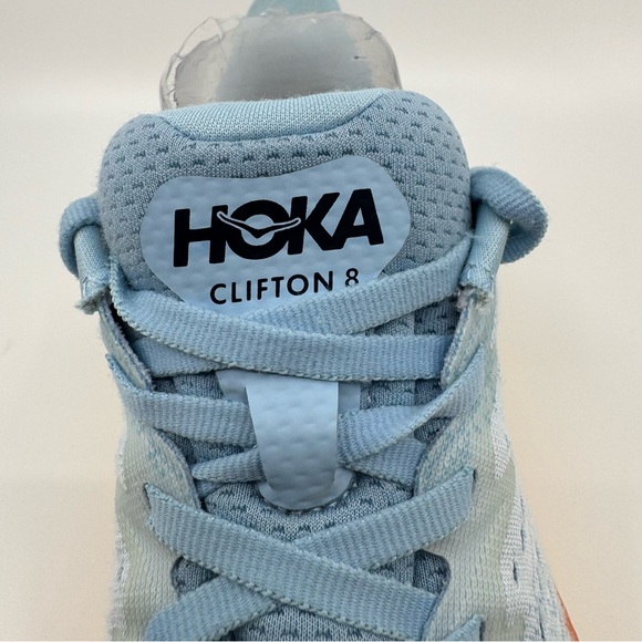 Hoka One One Clifton 8 Color Summer Song / Ice Flow SZ Women’s 7.5 - Picture 6 of 9